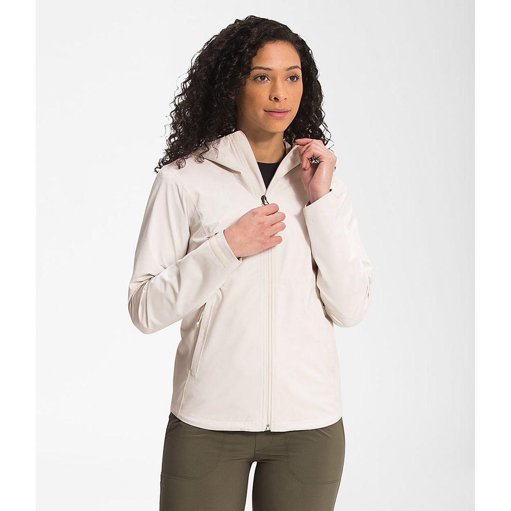 The North Face Allproof Stretch Γυναικεια Αδιάβροχα Μπουφάν - Ασπρα (OXSY76825)